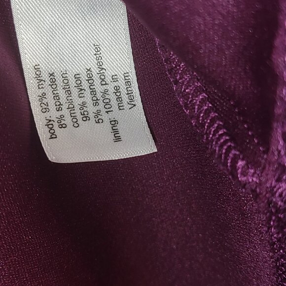 Lane Bryant Lace Bell Sleeve Dress Purple Womens Plus Size 18/20 Purple - Picture 7 of 13